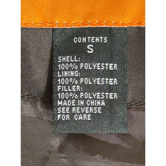 Sporto Women's Quilted Puffer Vest in Brown - Sz S - Picture 5 of 6